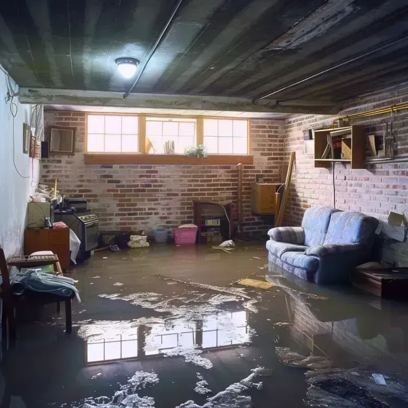 Flooded Basement Cleanup in Cranston, RI